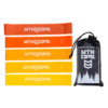 5-PACK LIGHTWEIGHT RESISTANCE BANDS -Mtn Ops Shop 5 pack lightweight resistance bandsaccessories8605270133 951878