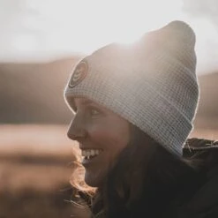 ICON BEANIE -Mtn Ops Shop Icon Beanie Waffle Weave Lifestlye 1