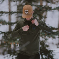 BATTLEGROUND MERINO HOODIE 260G -Mtn Ops Shop MerinoHoodie Loden3