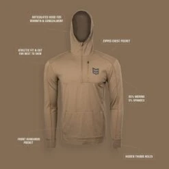 BATTLEGROUND MERINO HOODIE 260G -Mtn Ops Shop battleground merino hoodie 260gmerino8252518500 408483