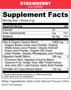 EVA SUPER GREENS -Mtn Ops Shop eva super greenssupplements2122520130 872766