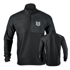 MID-MOUNTAIN GRID FLEECE 1/4 ZIP