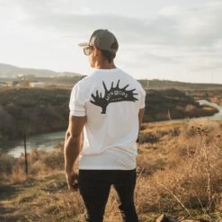 MOOSE PADDLE TEE -Mtn Ops Shop moose paddle teeshirt8206301001 396911