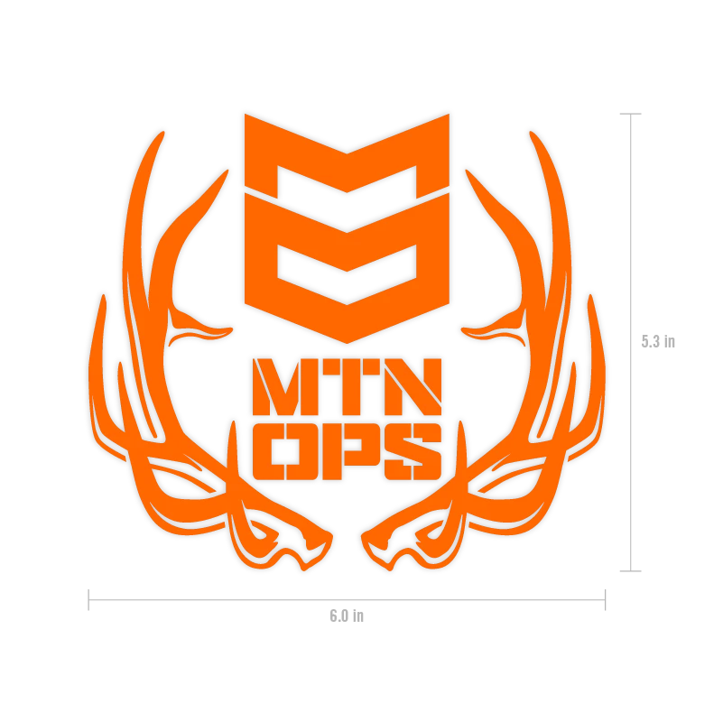 MTN OPS ELK DECAL 3 MTN OPS ELK DECAL