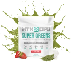 MTN OPS Eva Shockey Super Greens Strawberry Scoop
