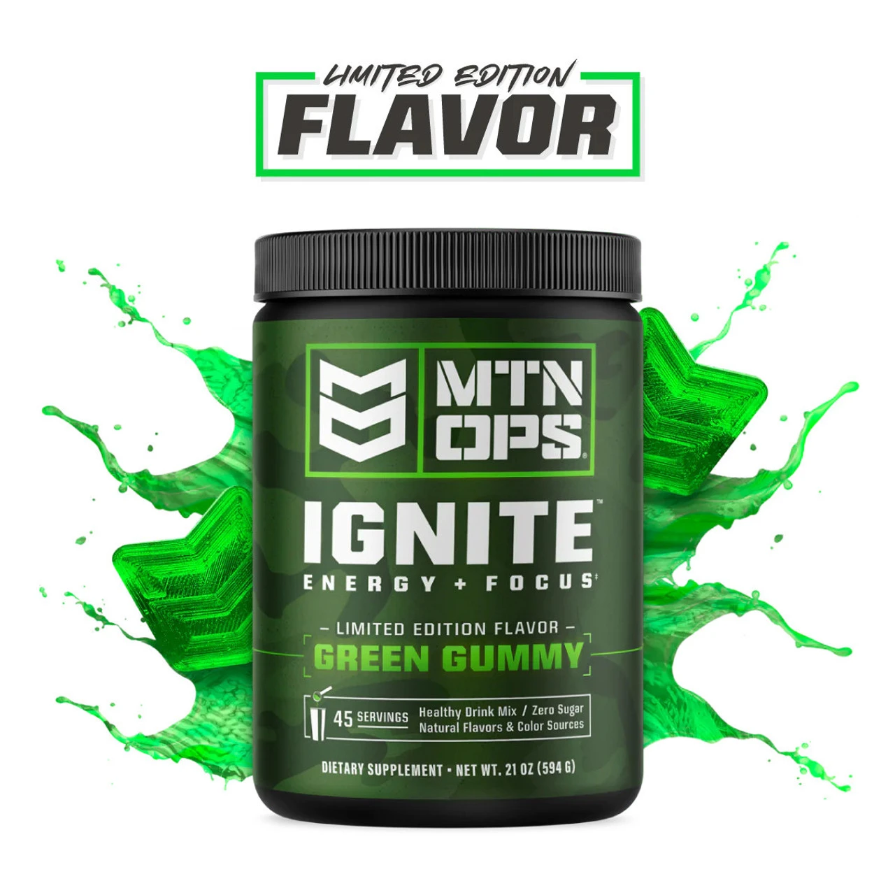 MTN OPS Ignite - Green Gummy 3 MTN OPS Ignite - Green Gummy