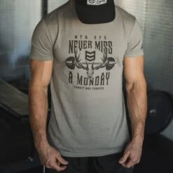 NEVER MISS A MONDAY TEE -Mtn Ops Shop never miss a monday teeshirt8206237601 218028