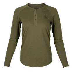 WOMEN'S STRETCH HENLEY -Mtn Ops Shop womens stretch henleylong sleeve8213947801 110437