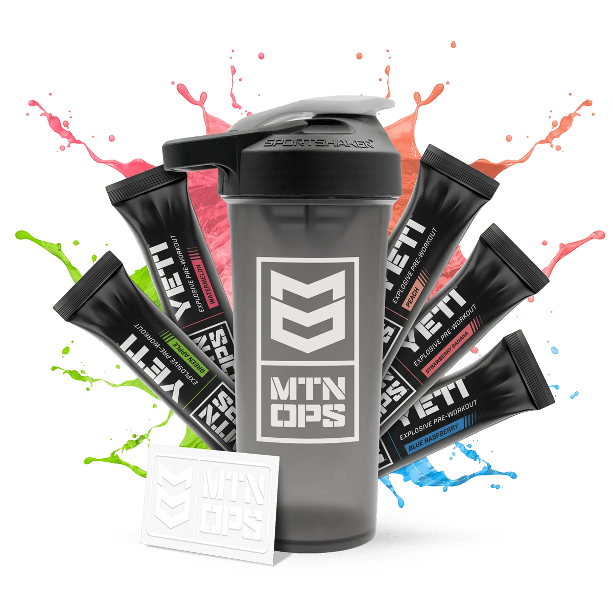 YETI PRE-WORKOUT SAMPLER 3 YETI PRE-WORKOUT SAMPLER